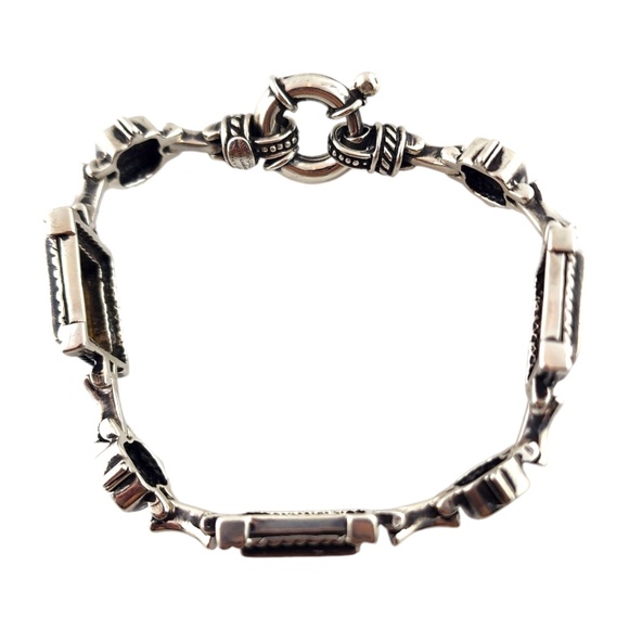 Tagliamonte 18K Yellow Gold & Sterling Psyche & Eros Bracelet #18556 - Picture 6 of 8